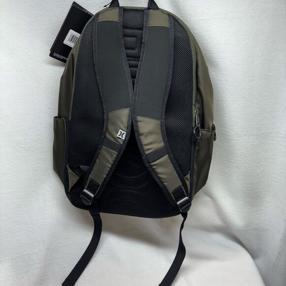 New Hurley Rider Backpack - Army Green - Perfect Gift! - Picture 11 of 13